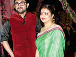 Swarup and Swati Mitra's wedding reception