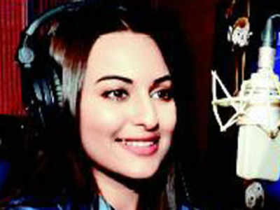 Sonakshi Sinha croons for a parrot