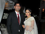 Kaushik & Ashritha's wedding reception