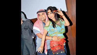 Manisha and Nilesh Jain and Khushi and Devesh Pawa hosted a bash titled Spicy Arabian Night in Indore