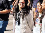 Backward walk organised by an institute in Indore