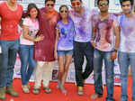 TV stars @ Holi party