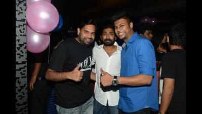 Premgi, Karty and Kiran had a whale of a time at the Hip-Hop party at Illusions in Chennai