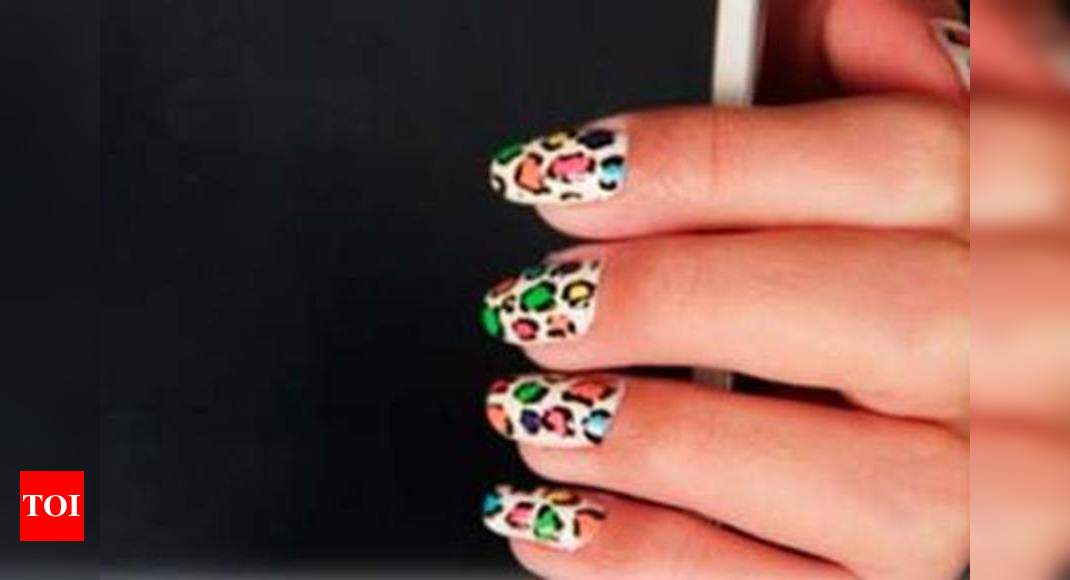 Summer Nail Designs You'll Probably Want To Wear : Leopard print short nails