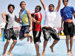 Patna celebrates Holi at a water park