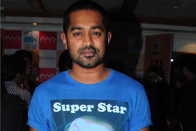 Asif Ali spotted at the magazine cover launch in Kochi