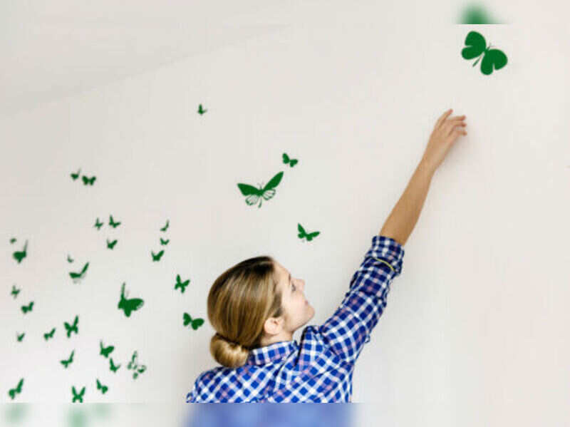Easy ways to decorate a blank wall Times of India