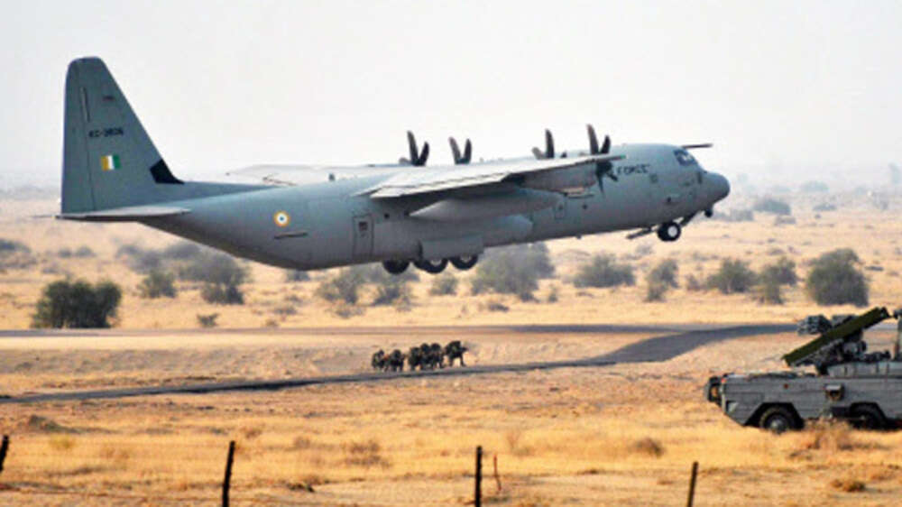 Super Hercules crashes near Gwalior The Times of India