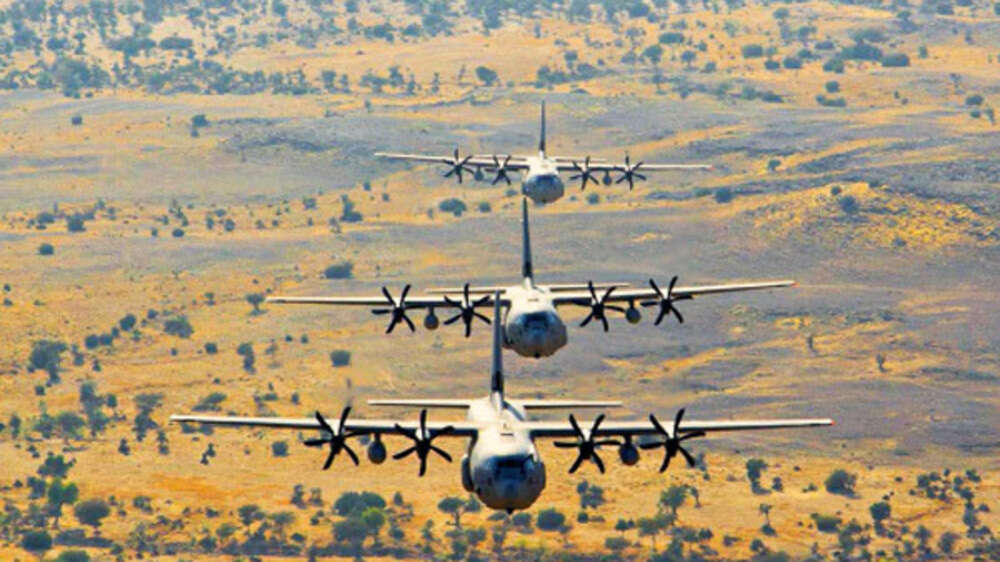 Super Hercules crashes near Gwalior The Times of India