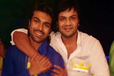 Spotted: Ram Charan and Manoj partying