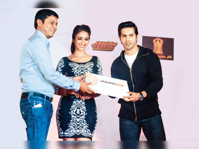 Varun Dhawan And Ileana D Cruz At The Launch Of New Collection Of Jabong Com In Mumbai Events Movie News Times Of India