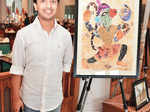 Pankaj Gupta's painting exhibition