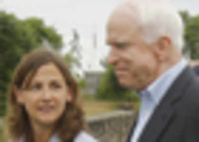 McCain's wife in topless beauty pageant?