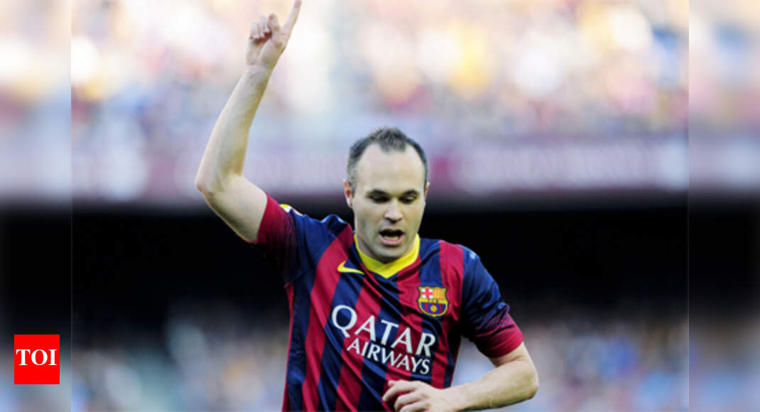 Brazil Pose The Biggest Threat At Home Iniesta Football News Times Of India