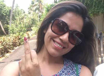 Voter's ink on middle finger accidental: Ranjini