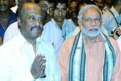 Rajini wishes Modi success | Tamil Movie News - Times of India