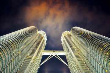 The Petronas Twin Towers