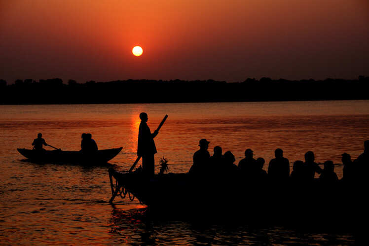 Sunrise on the Ganga