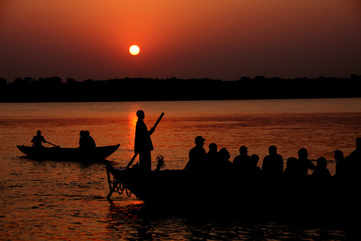 Sunrise on the Ganga