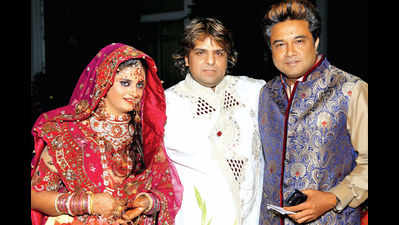 Kamal and Tarannum Sabri's grand wedding reception in Delhi