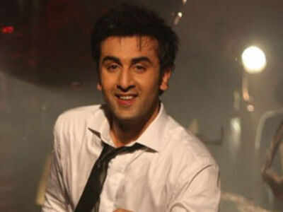 Ranbir Kapoor on his way out from Krishna Raj