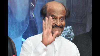 Rajinikanth visited Hyderabad for the trailer and audio release of Kochadaiyaan at Imax in Hyderabad