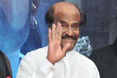Rajinikanth visited Hyderabad for the trailer and audio release of Kochadaiyaan at Imax in Hyderabad