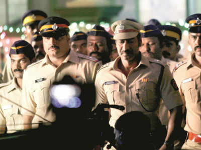 Spotted: Ajay Devgn at Mahim Dargah shooting Singham 2