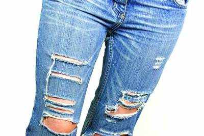 How to distress your denim jeans