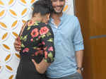 Diganth and Ragini get cosy @ press meet