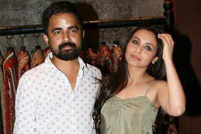 Sabyasachi specially created outfits for Aditya and Rani