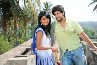 Yash and Radhika Pandit paint the town red