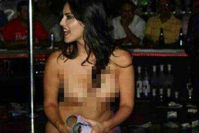 Leaked: Pictures of Sunny Leone's strip act for a private party