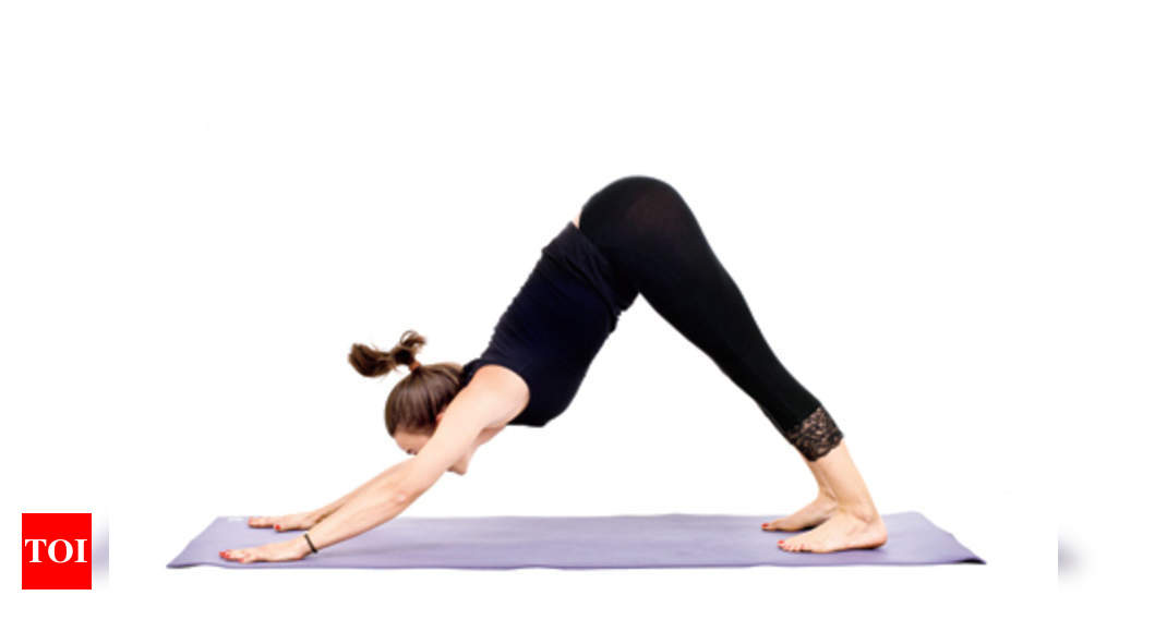 Yoga for heavy legs and water retention - YouTube