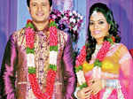 Raja & Amritha's wedding reception