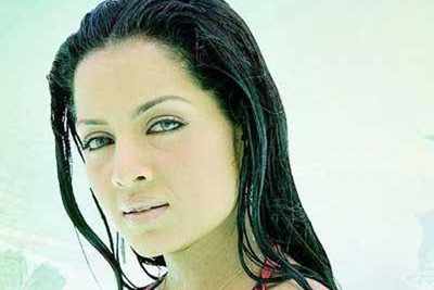 Was Celina Jaitly insulted on a plane?