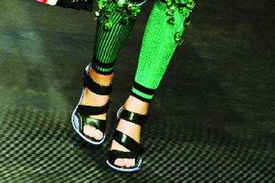 Cool your heels in pool sliders - Times of India