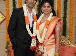 Chinmayi and Rahul's wedding reception