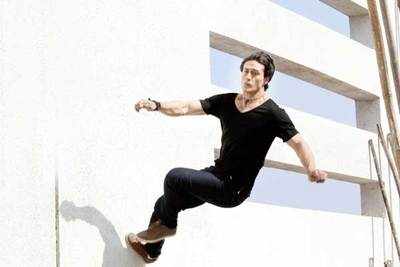 Tiger Shroff performs stunts without body double
