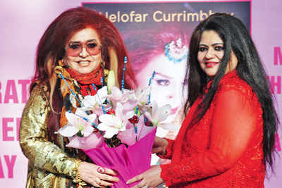 Shahnaz Husain celebrated Mother's Day at an event organised for the visually challenged students in Delhi