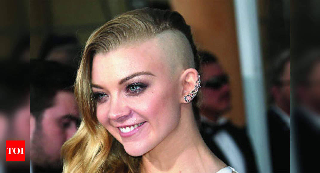 Half-shaved hairstyles that celebs sport - Times of India