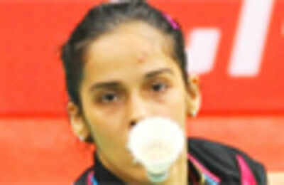 Saina beats Ratchanok as Indian eves thrash Thailand in Uber Cup