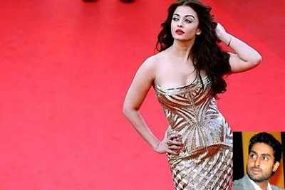 Abhishek Bachchan's 'eyes wide open' on Aishwarya's Cannes look