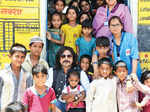 Ravindra campaigns for Save the Children