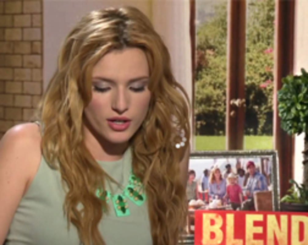 
Bella Thorne interviews ‘Blended’ stars Adam Sandler and Drew Barrymore
