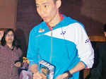 Dinner party for badminton players