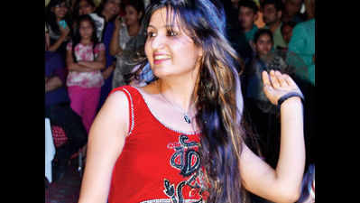 The May Queen Ball organised at a local club in Kanpur