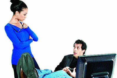 Successful wives, laidback husbands: Can it work? - Times of India