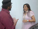 Juhi Chawla visits Ravichandran