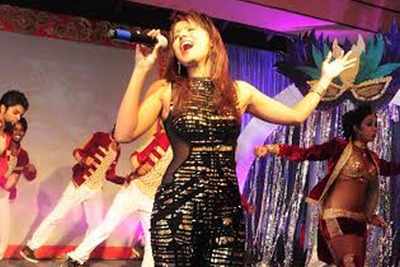 Singer Ambili Menon set the stage on fire in Thiruvananthapuram